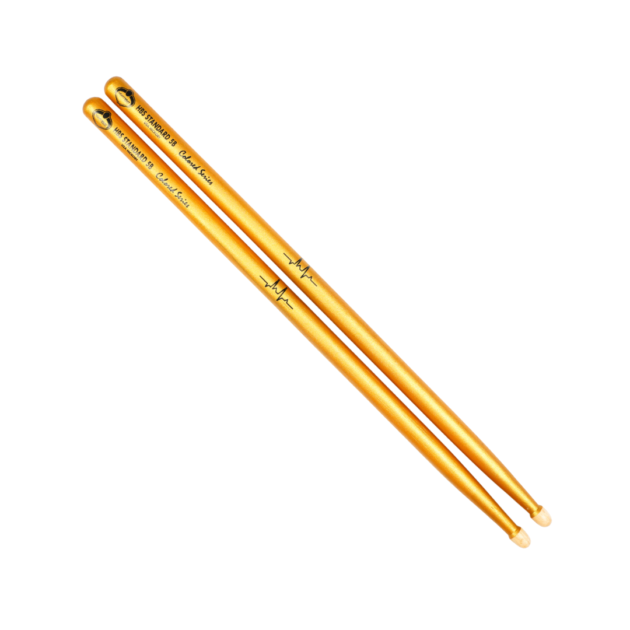 Heartbeat Colored Series Drumsticks Gold