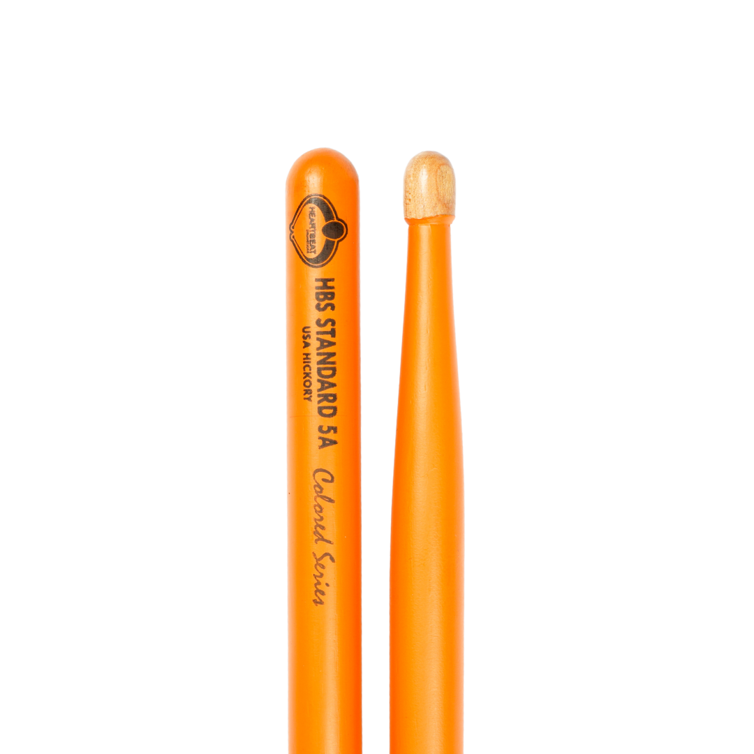 Heartbeat Colored Series Drumsticks Orange - Image 2