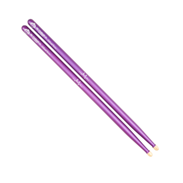 Heartbeat Colored Series Drumsticks Purple