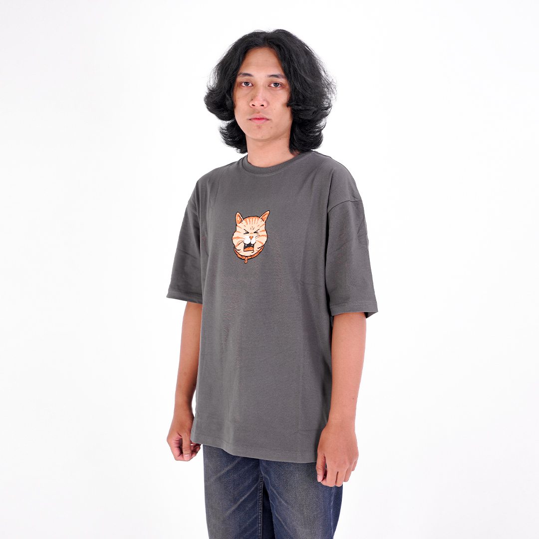 Angry Necko Oversize Grey - Image 2