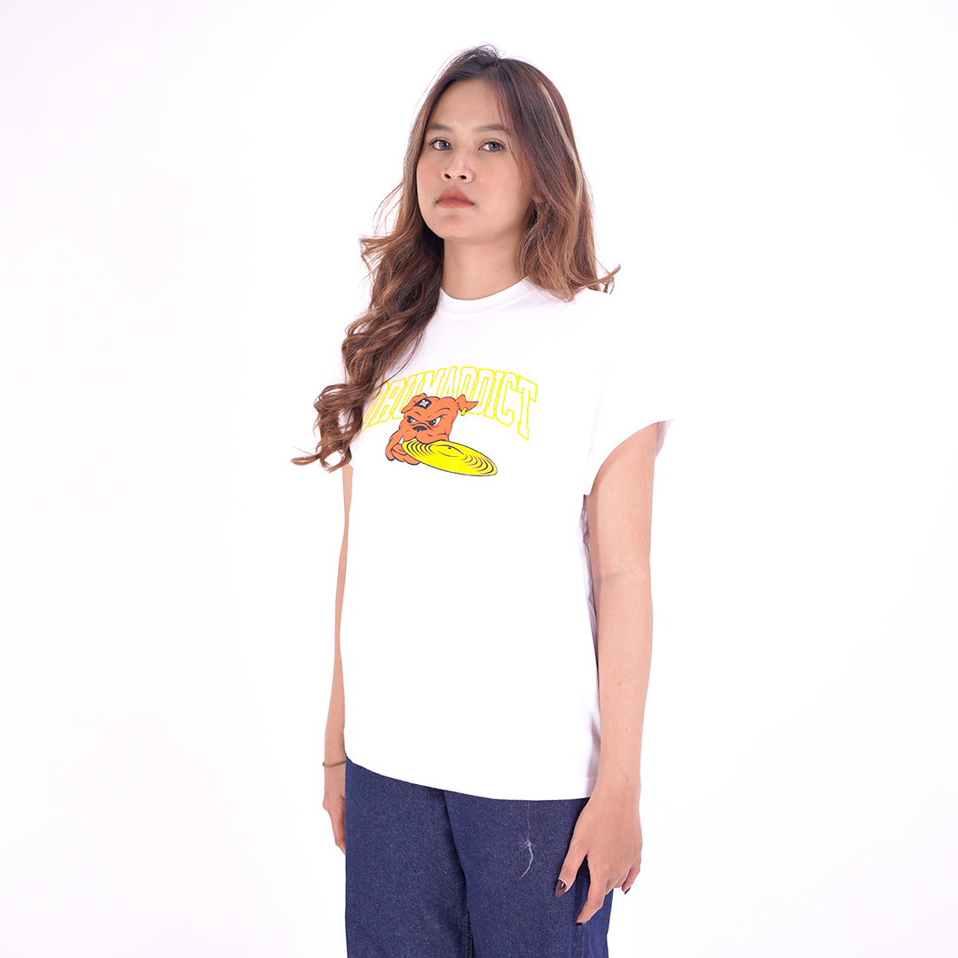 Frisbee Dog Tanktop Boxy White - Image 2