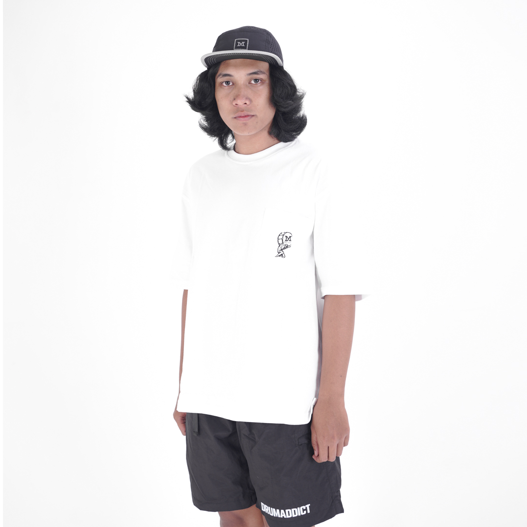 Pulsarion Pocket Tees Boxy White - Image 5